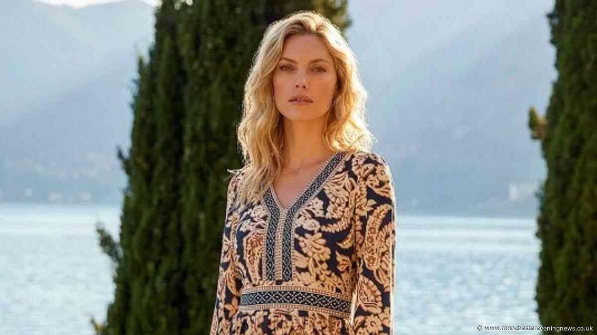 I found the prettiest £28 'put on and go' dress 'I fell in love with the minute I saw it'