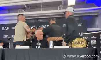 Colby Covington, Belal Muhammad separated after heated RAF clash