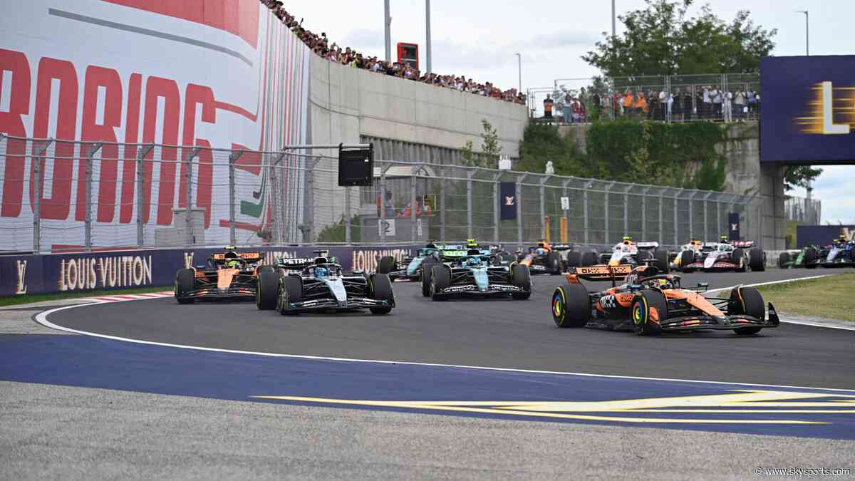 Hungarian GP: UK schedule and how to watch on Sky Sports