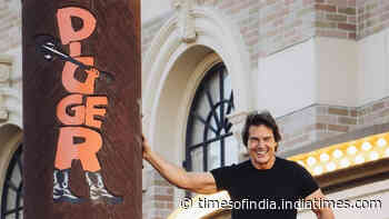 Tom Cruise promotes 'Digger' at FIFA World Cup closing show
