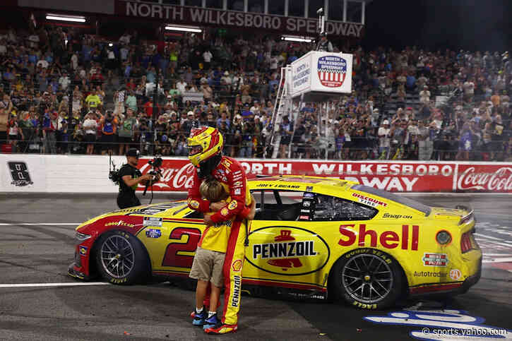 Joey Logano wins NASCAR North Wilkesboro race, jumps into top 16 of the points
