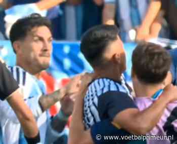 Absurd: Paredes volledig door het lint, ook andere Argentijnen delen klappen uit