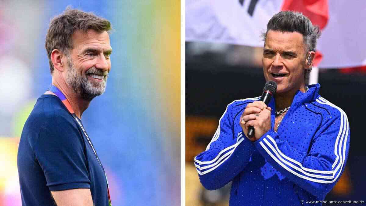 Robbie Williams will Klopp live im TV Bundestrainer-Entscheidung entlocken