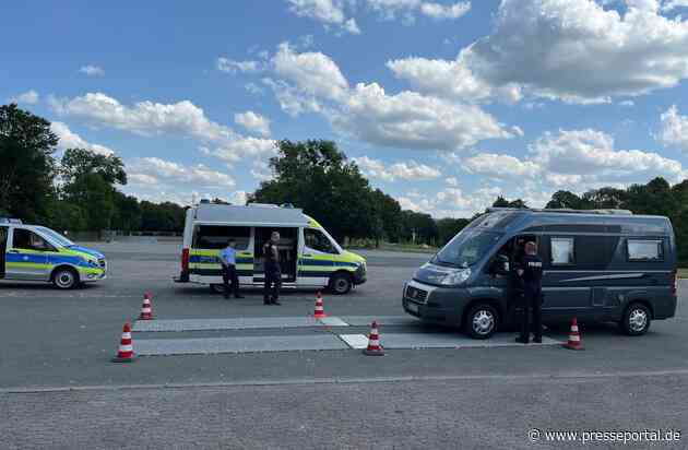 POL-HSK: Präventionsaktion im HSK: Polizei zieht positives Fazit nach Wiegen von Wohnmobilen und Wohnwagengespannen