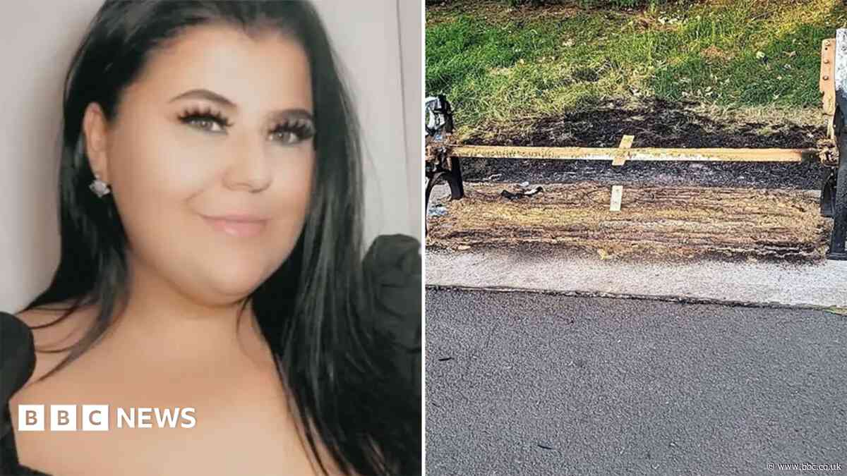 Mum devastated after memorial bench for daughter is destroyed by fire
