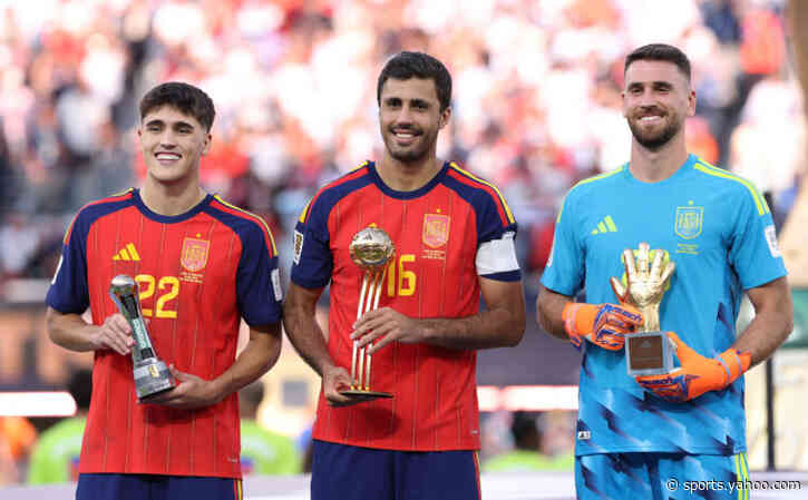 2026 FIFA World Cup Team of the Tournament: Messi, Mbappe and Rodri make Best XI