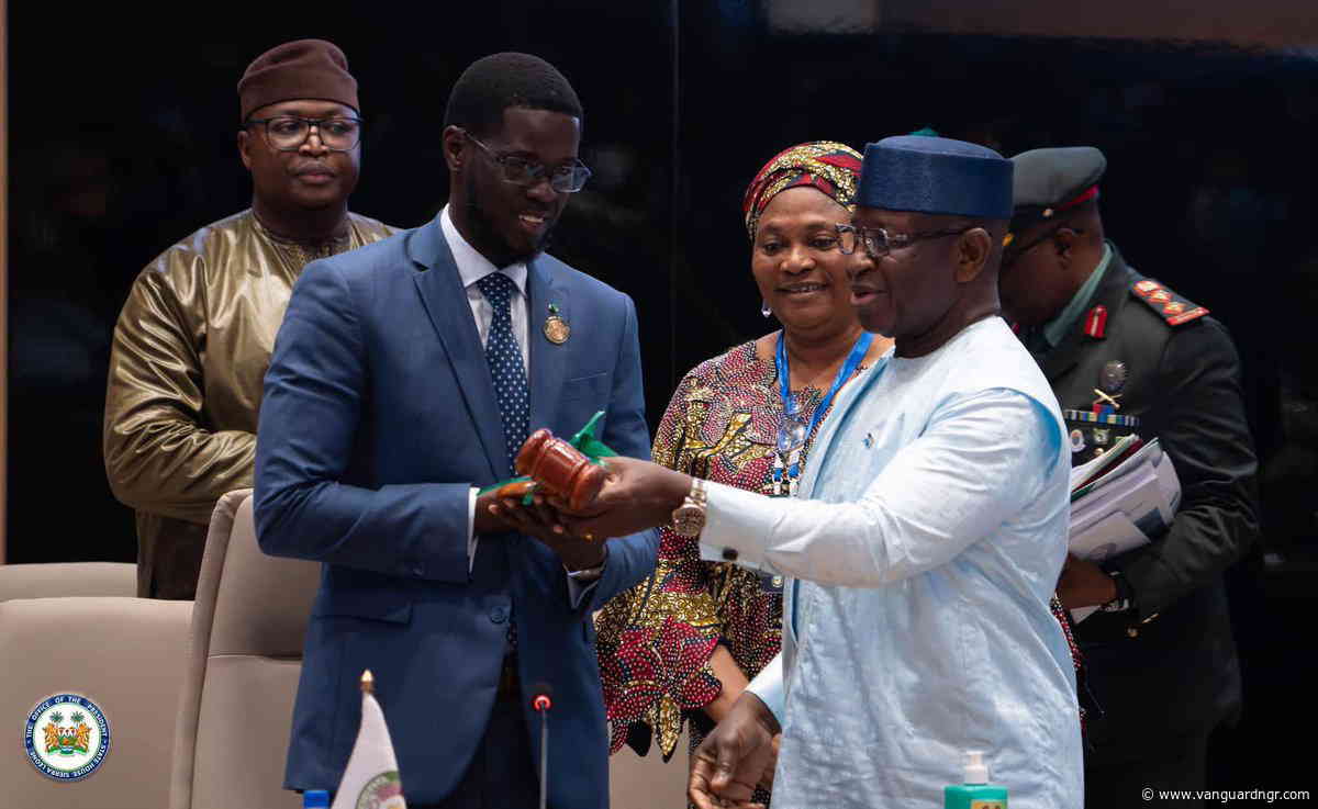 Senegal President Diomaye Faye elected new ECOWAS chairman