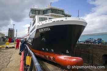 Glen Rosa Successfully Completes Dry Dock Ahead Of Schedule