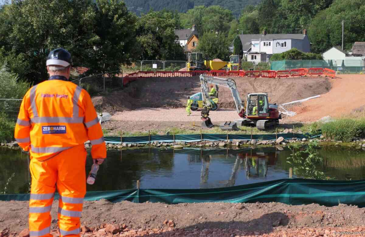 Work begins on &pound;14m River Usk bridge