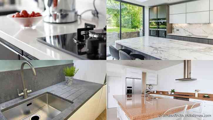 Inspired by UK homes: Here are 6 kitchen worktop ideas to try