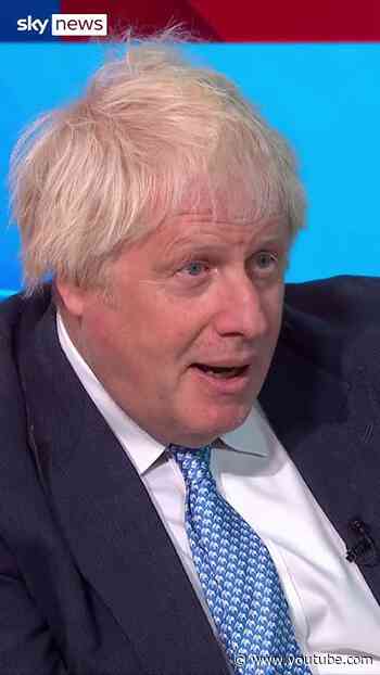 Burnham 'hasn't got much time as PM': Boris Johnson