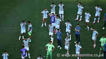 Argentina turn backs on Spain as players face bans and manager makes wild claim