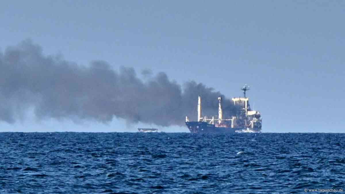 Ukraine wirft Russland Angriff auf ziviles Schiff bei Odessa vor