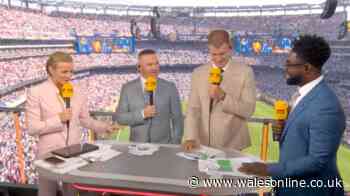 Micah Richards told off by Gabby Logan at BBC’s World Cup final coverage after Gary Lineker jibes