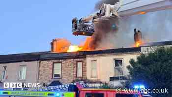 Multiple crews tackling two house fires