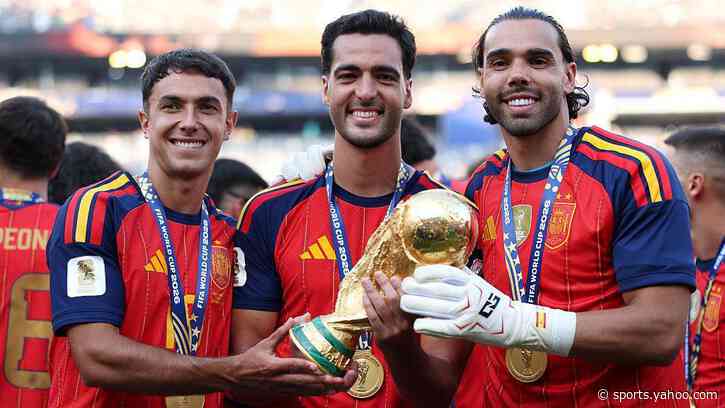 Arsenal's World Cup winning trio