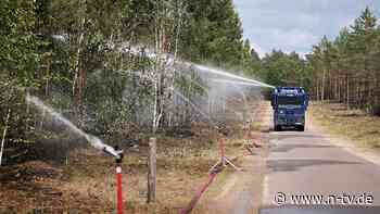 Keine dauerhafte Entwarnung: Waldbrand im Müritz-Nationalpark ist gelöscht