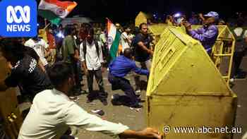 India's 'cockroach' movement supporters caned by police