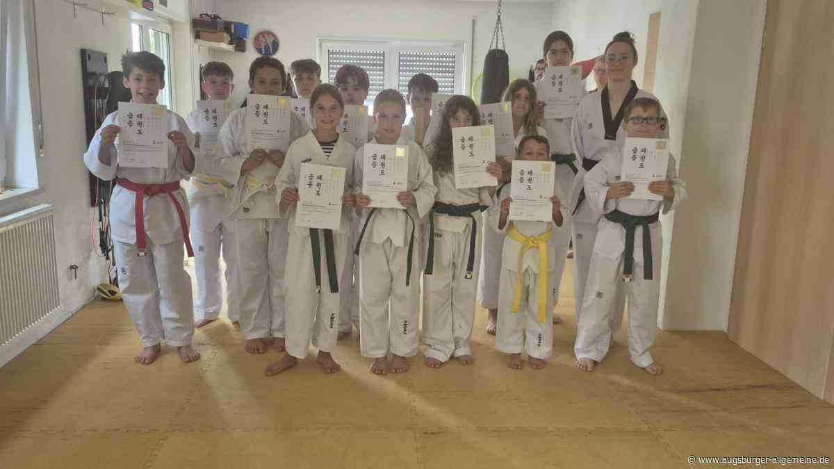 Erfolgreiche Gürtelprüfung bei Wolf Taekwondo
