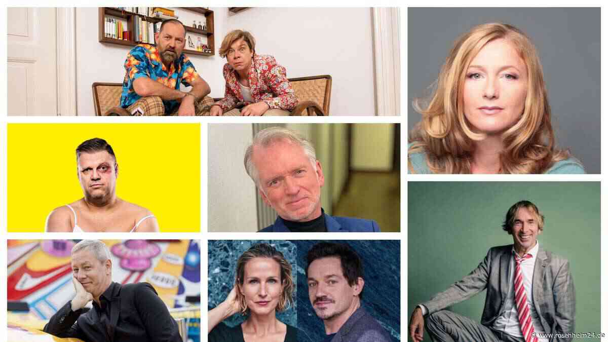 Große Namen im Lokschuppen: Das bieten die 40. Rosenheimer Kleinkunsttage