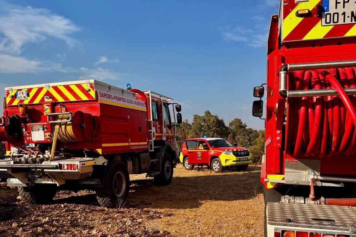 Incendie de Taradeau - Les Arcs : 80 sapeurs-pompiers des Alpes-Maritimes envoyés en renfort dans le Var