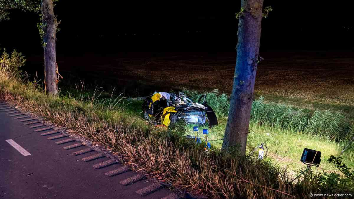Twee mensen omgekomen bij zwaar auto-ongeluk in Dirksland, Zuid-Holland