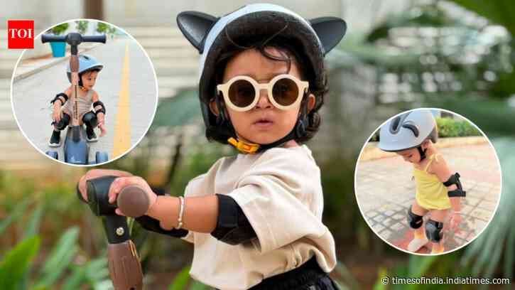 Meet Akira, a toddler who has four world records in kick scootering before turning 2: Her parents say, “We didn't choose her passion, we noticed it”