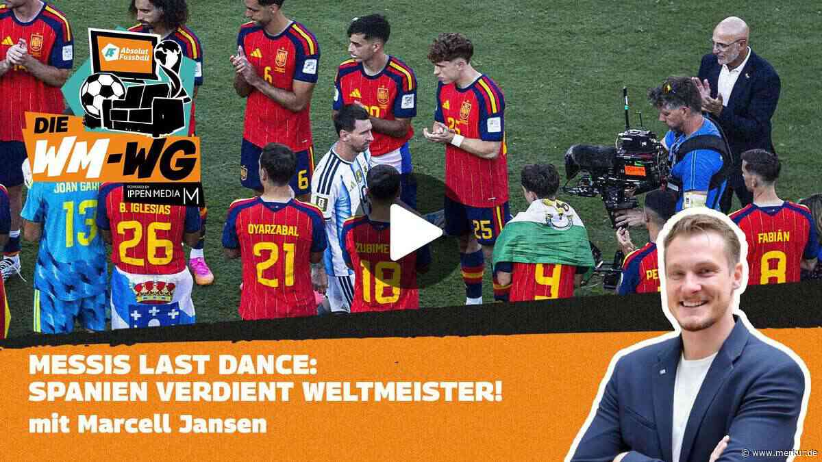 Messis Last Dance: Spanien verdient Weltmeister – „Die WM-WG“ heute ab 12 Uhr im Livestream