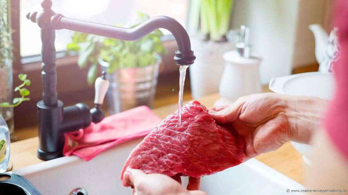 Waschen oder nicht? Das müssen Sie bei rohem Fleisch beachten
