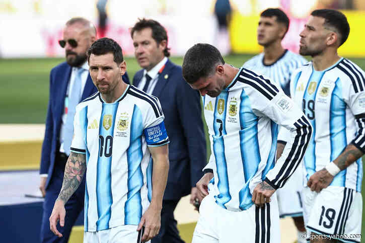 😡 Argentina image that angered Spain: they turned their backs!
