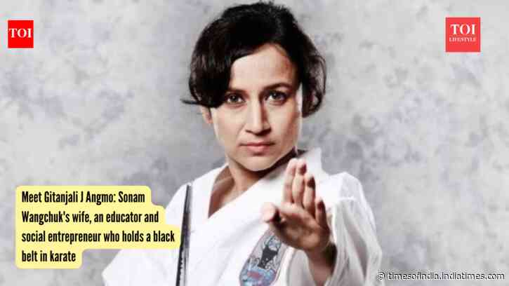 Meet Gitanjali J Angmo: Sonam Wangchuk's wife, an educator and social entrepreneur who holds a black belt in karate