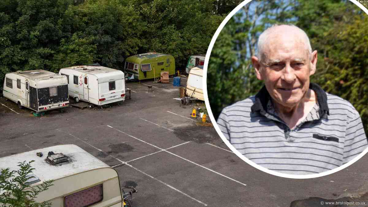 Van dwellers take over Bristol Grade II Listed building sparking local anger