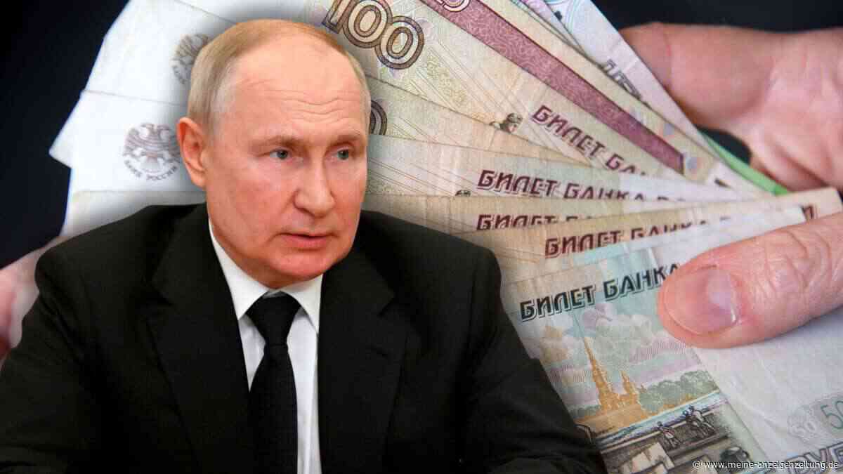 Bargeld-Boom in Russland – Putins Wirtschaft droht neues Loch
