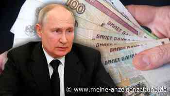 Bargeld-Boom in Russland – Putins Wirtschaft droht neues Loch