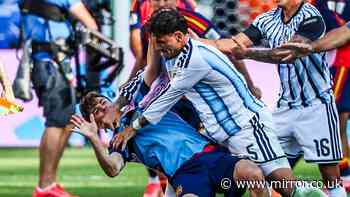 World Cup final LIVE: Fifa investigation demanded after disgraceful Argentina throw punches at Spain players