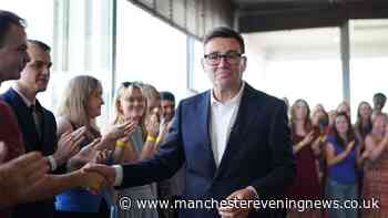 What time will Andy Burnham become Prime Minister today?