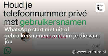 WhatsApp start met uitrol gebruikersnamen: zo claim je die van jou