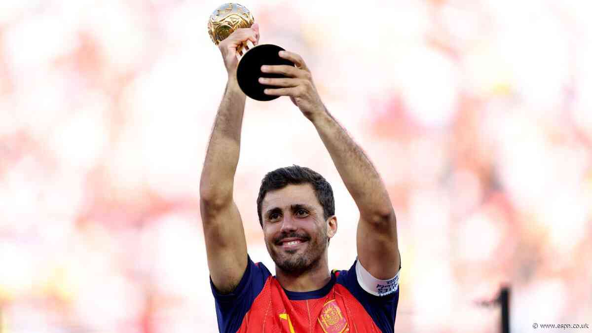 Rodri on rise after injury: I want to thank myself...