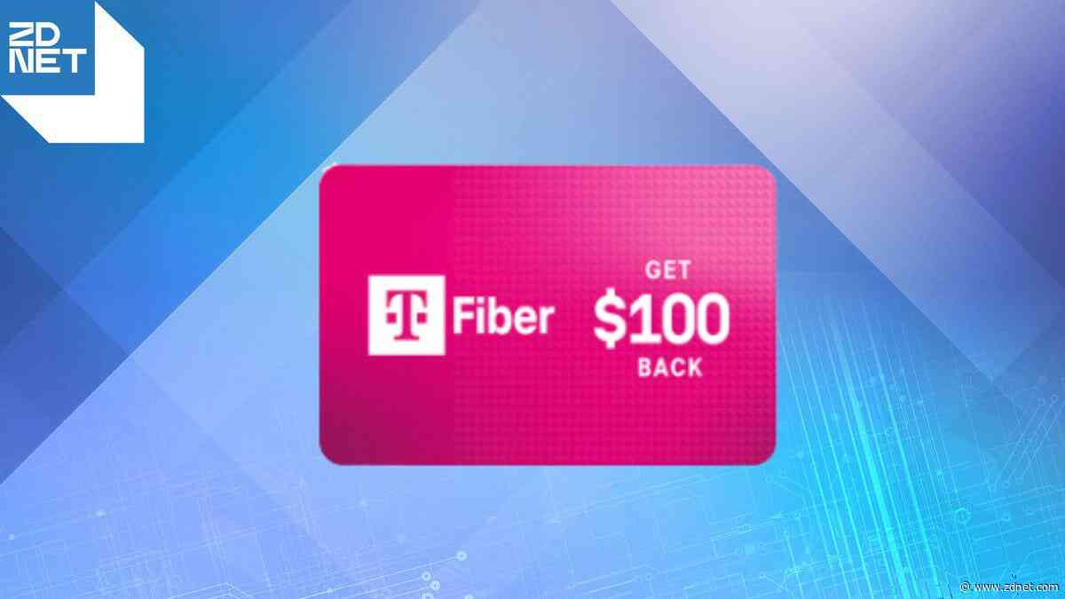 Sign up for T-Mobile Fiber 2 Gig and get $100 back, plus a month included