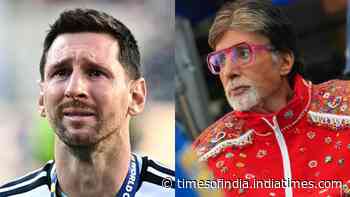 Amitabh Bachchan feels Lionel Messi's 'tears of emotion' after Argentina loses FIFA World Cup