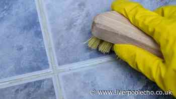 Clean grout naturally using 1 ingredient that works in 10 minutes
