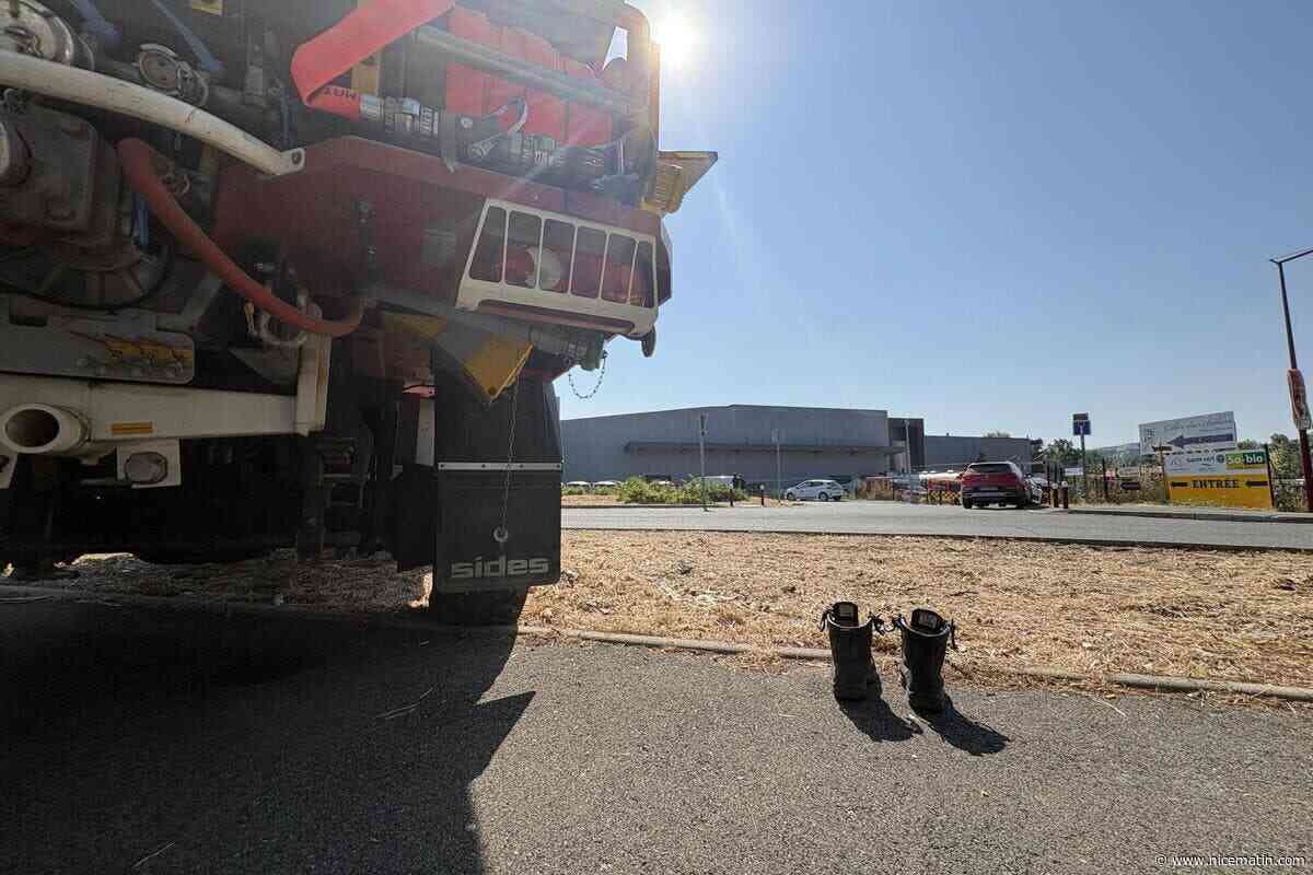 « On est entraînés pour ça mais c’est dur » : alors que les températures avoisinent les 40 °C, plusieurs pompiers mobilisés sur l’incendie de Taradeau - Les Arcs se confient