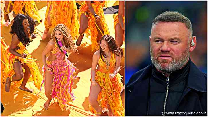 Rooney distrugge l’half-time show ai Mondiali: “Una schifezza, la parte migliore è stata quando è finito. Non vedevo l’ora che ricominciasse la partita”