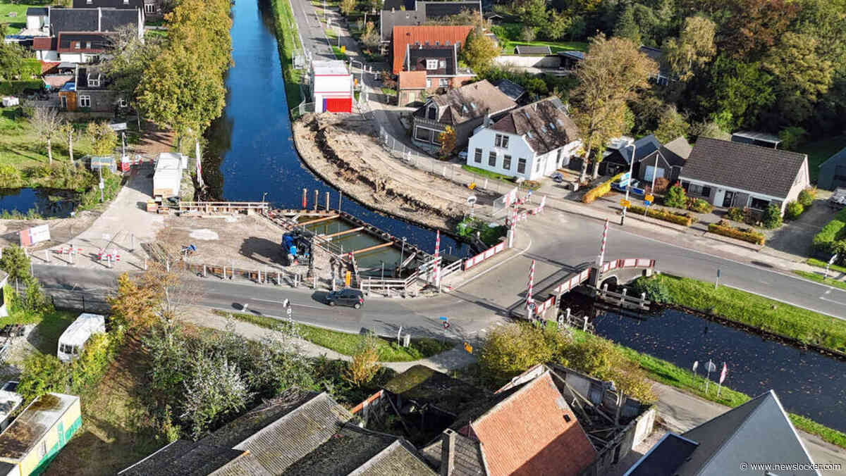 Oplevering Drentse Norgerbrug wederom vertraagd door klein vogeltje