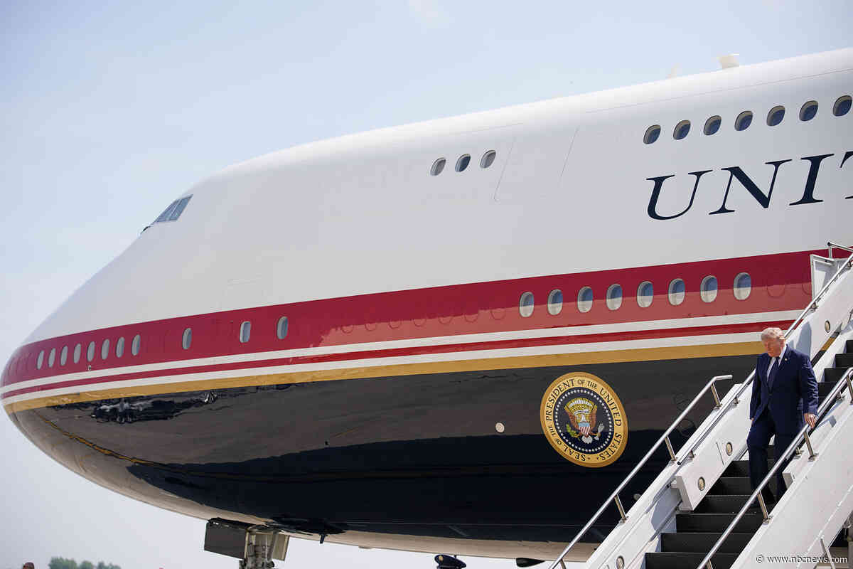 Trump says new Air Force One will be sent away for upgrades, amid security concerns