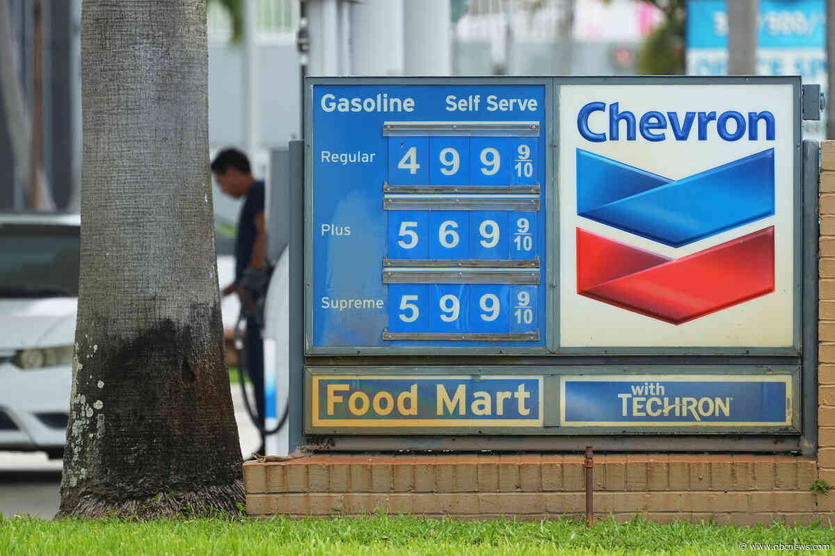 Gas prices hit $4 again after oil soars more than 15% in a week