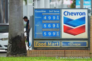 Gas prices hit $4 again after oil soars more than 15% in a week