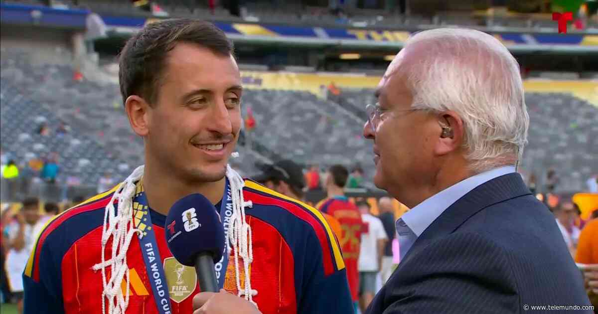 Mikel Oyarzabal tras ganar la Final con España: "Nos va a costar un tiempo creérnoslo"