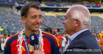 Mikel Oyarzabal tras ganar la Final con España: "Nos va a costar un tiempo creérnoslo"
