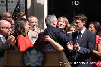 Andy Burnham latest LIVE: Starmer exits No10 with big hug from Reeves before new Labour leader becomes PM